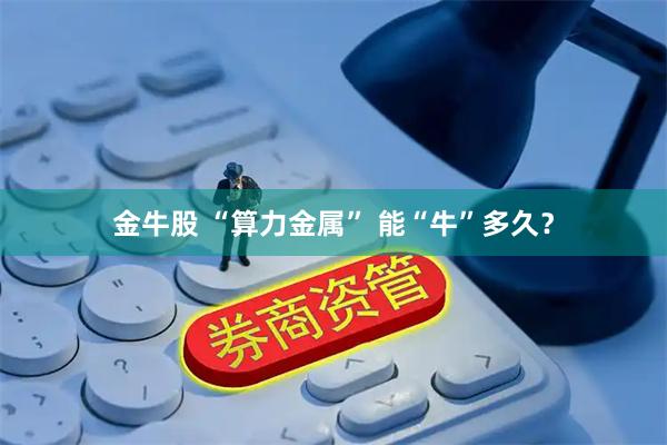 金牛股 “算力金属” 能“牛”多久？